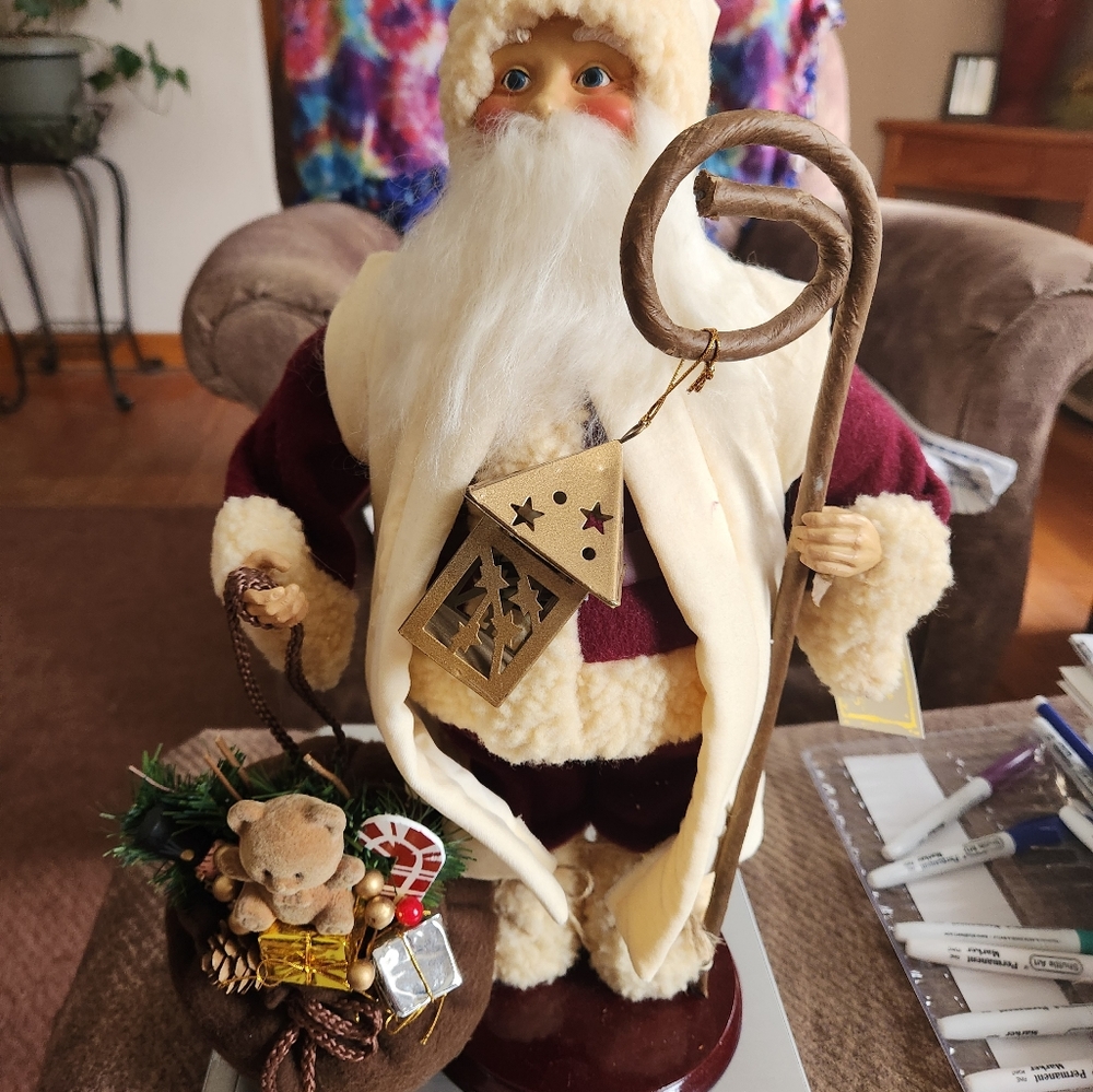Christmas Creations Santa Figurine